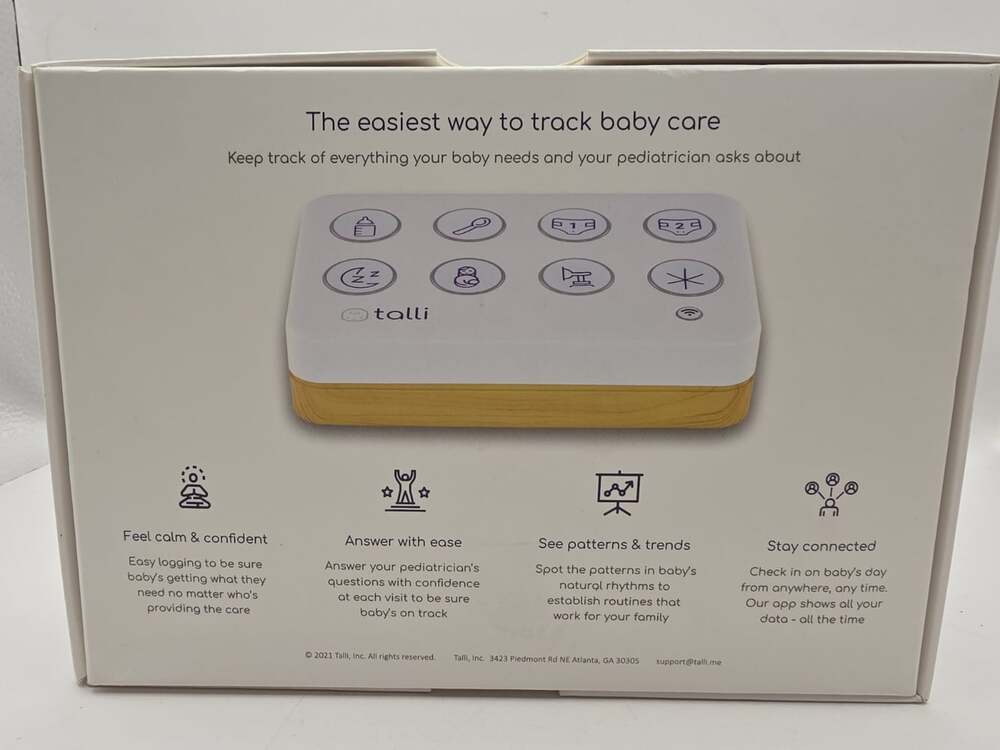 Talli One-Touch Logger Baby Logging Device Timer Feeding Changing - Open Box - Picture 8 of 8